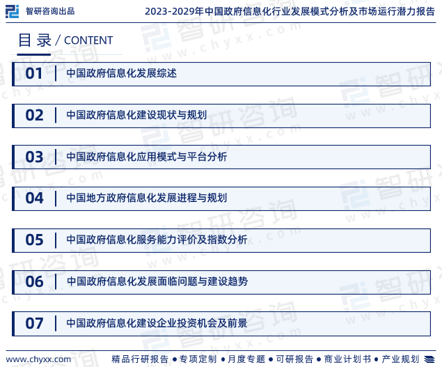 J9九游 J9九游会官网2023年中国政府信息化行业市场投资前景分析报告—智研咨询(图2)